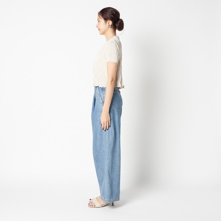WAVY CROP TOP 詳細画像 アイボリー 6