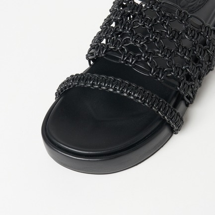 ONDA SLIDE SANDAL 詳細画像 ブラック 5