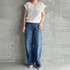 MESH x EMBROIDAERY NOSLEEVE 詳細画像