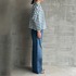 LYNE BORDER SLEEVE 詳細画像