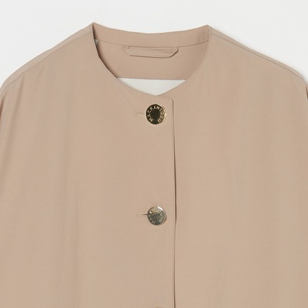 HAMBIE NO COLLAR METAL BUTTON 詳細画像 ベージュ 2