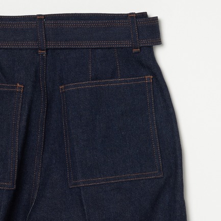 BELTED POLMOOD DENIM 詳細画像 ダークブルー 4