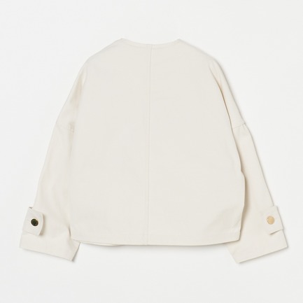 HUMBIE NO COLLAR JACKET 詳細画像 ホワイト 1