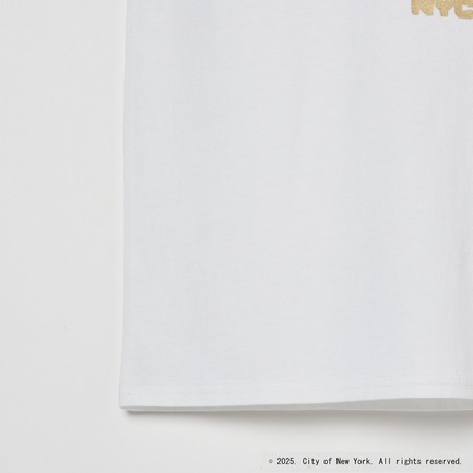 NYC METALLIC PRINT NS 詳細画像 ホワイト 4