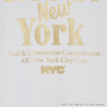 NYC METALLIC PRINT NS 詳細画像 ホワイト 5