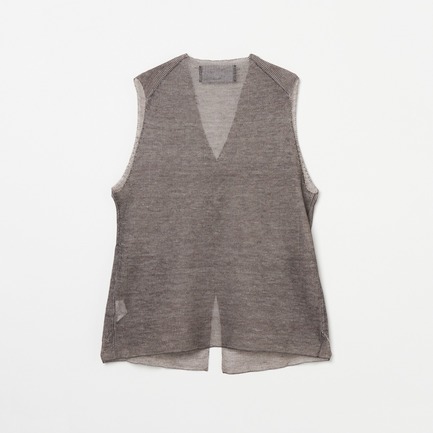 SHEER KNIT VEST 詳細画像 ベージュ 1