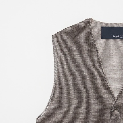 SHEER KNIT VEST 詳細画像 ベージュ 3