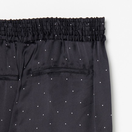 SILK EASY PANTS 詳細画像 ブラック 4