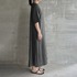 LINEN FLARE SLEEVE DRESS 詳細画像