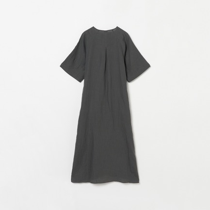 LINEN FLARE SLEEVE DRESS 詳細画像 カーキ 1