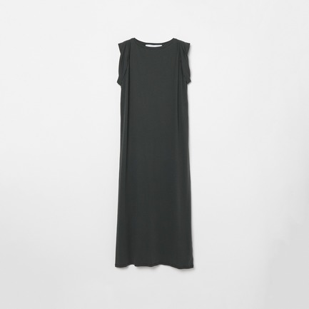 TUCK NOSLEEVE DRESS
