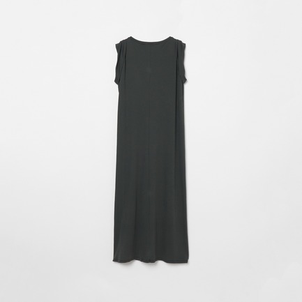 TUCK NOSLEEVE DRESS 詳細画像 カーキ 1
