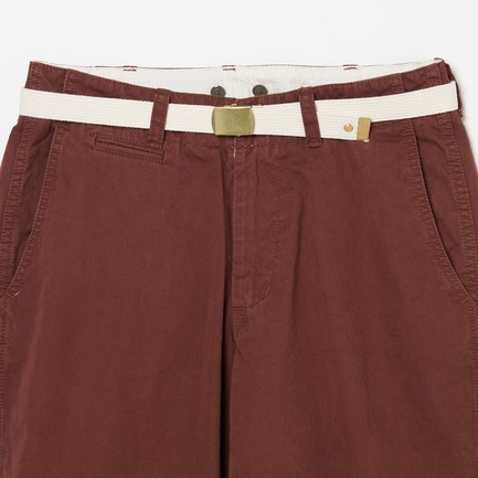 CHINO BELT PANTS 詳細画像 ブラウン 2