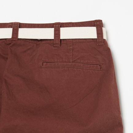 CHINO BELT PANTS 詳細画像 ブラウン 4