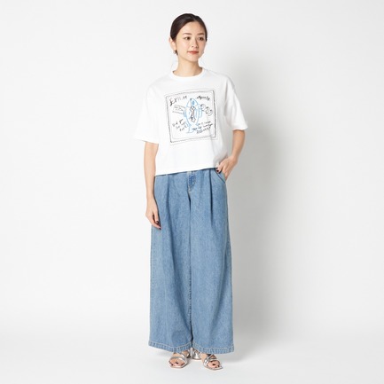manipuri PRINT TSH 詳細画像 ホワイト 10