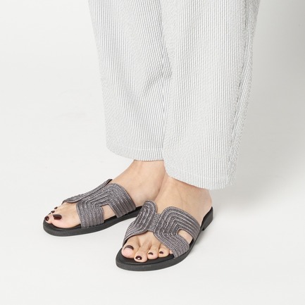 FLAT SANDAL 詳細画像 チャコールグレー 8