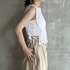 COTTON BATTEN LACE RIBBON TOP 詳細画像