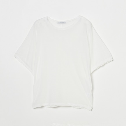 SHEER COTTON  DOLMANSLEEVE TEE