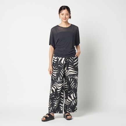 SHEER COTTON  DOLMANSLEEVE TEE 詳細画像 チャコールグレー 5