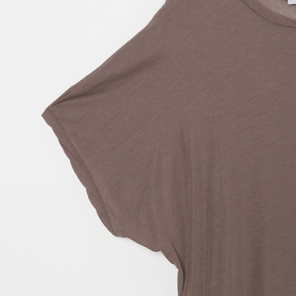 SHEER COTTON  DOLMANSLEEVE TEE 詳細画像 ダークブラウン 3