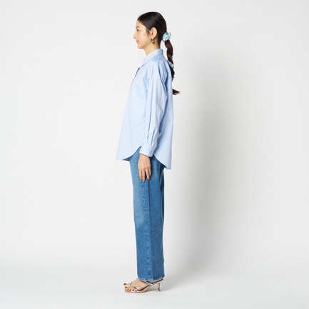 the  EDITOR SHIRT 詳細画像 サックス 2