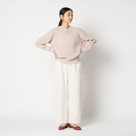 LILY YARN MESH KNIT 詳細画像 ベージュ 11