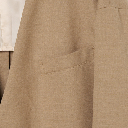 the ELLISON JACKET (NO COLLAR) 詳細画像 ベージュ 6