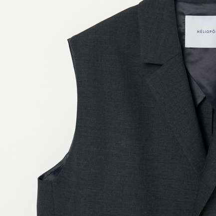 the ELLISON VEST 詳細画像 チャコールグレー 3