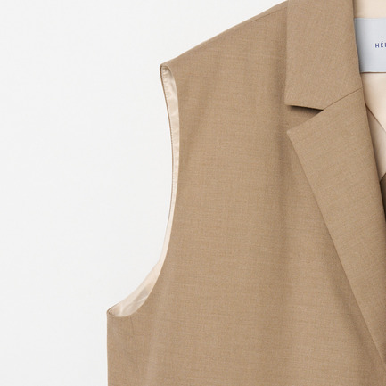 the ELLISON VEST 詳細画像 ベージュ 3