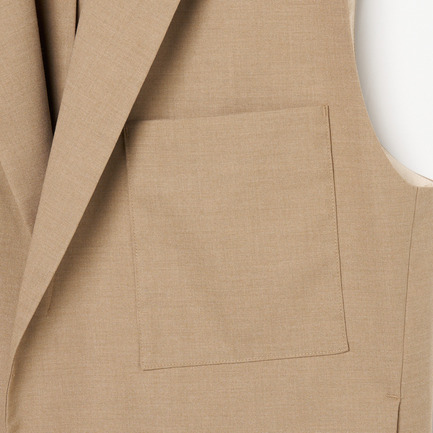 the ELLISON VEST 詳細画像 ベージュ 6