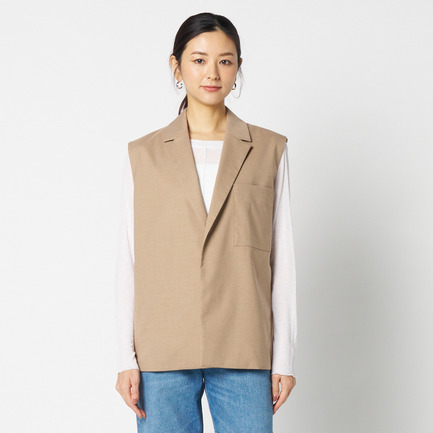 the ELLISON VEST 詳細画像 ベージュ 8