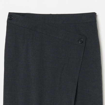 the ELLISON SKIRT 詳細画像 チャコールグレー 3