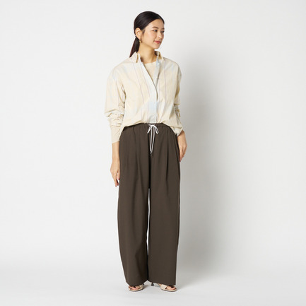 the EDITOR SHIRT (PALE PLAID) 詳細画像 イエロー系 2