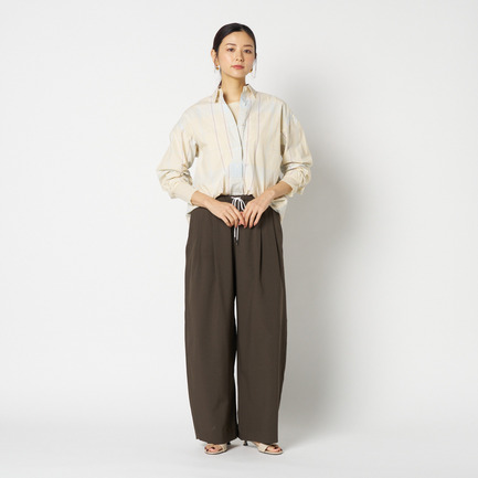 the EDITOR SHIRT (PALE PLAID) 詳細画像 イエロー系 5