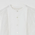 LACE COLLARLESS SHIRT 詳細画像