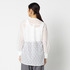 LACE COLLARLESS SHIRT 詳細画像