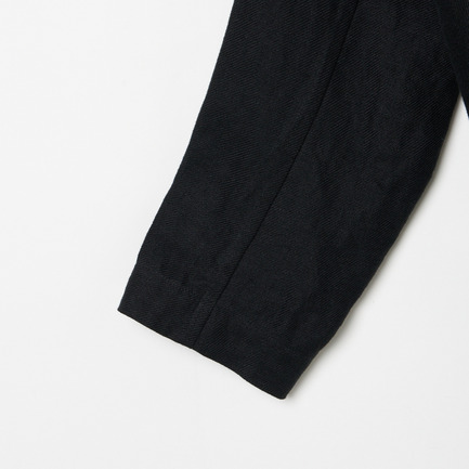 DUNGAREES LINEN COAT 詳細画像 ブラック 3