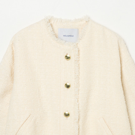 TWEED BLOUSON 詳細画像 アイボリー 2