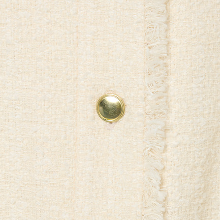 TWEED BLOUSON 詳細画像 アイボリー 6