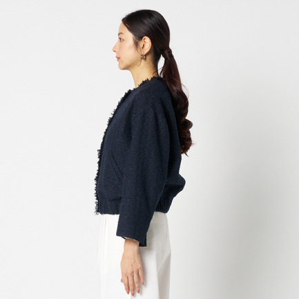 TWEED BLOUSON 詳細画像 ネイビー 2