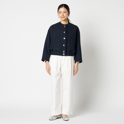 TWEED BLOUSON 詳細画像 ネイビー 4