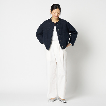 TWEED BLOUSON 詳細画像 ネイビー 6