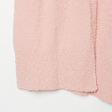 BUBBLE COTTON KNIT OPEN CARDIGAN 詳細画像 ピンク系 4