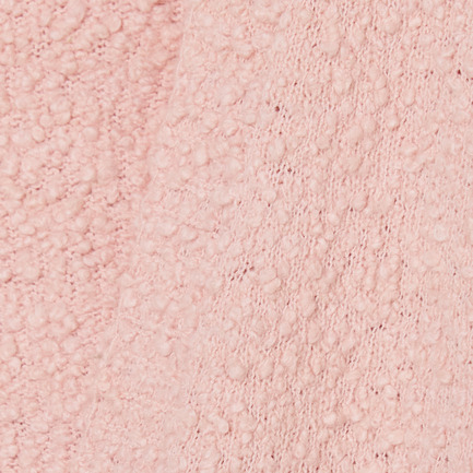 BUBBLE COTTON KNIT OPEN CARDIGAN 詳細画像 ピンク系 5