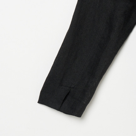 DUNGAREES LINEN JACKET 詳細画像 ブラック 3