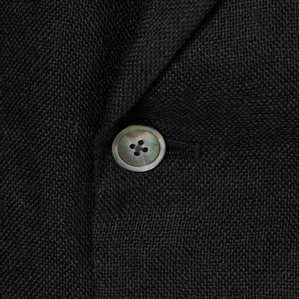 DUNGAREES LINEN JACKET 詳細画像 ブラック 6