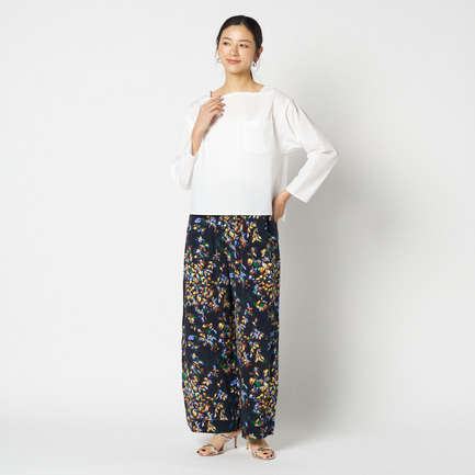 SQUARE NECK PULLOVER 詳細画像 ホワイト 7