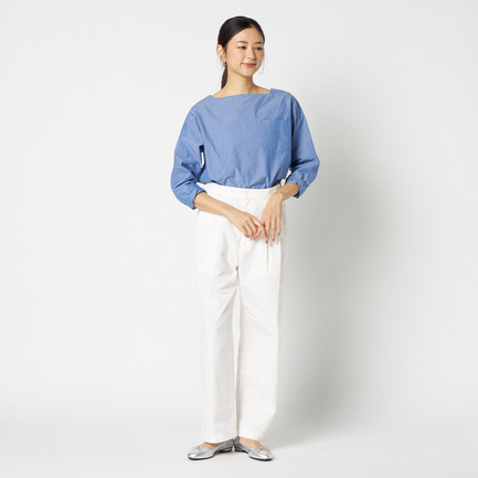 SQUARE NECK PULLOVER 詳細画像 ダークブルー 6