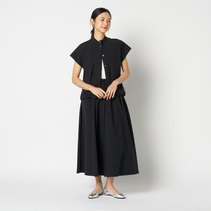 FRENCH SLEEVE DRAWSTRING SHIRT 詳細画像 ブラック 13