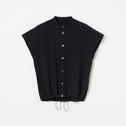 FRENCH SLEEVE DRAWSTRING SHIRT 詳細画像 ブラック 6